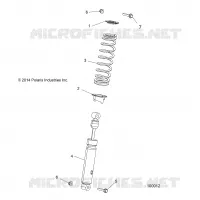 SUSPENSION, FRONT SHOCK