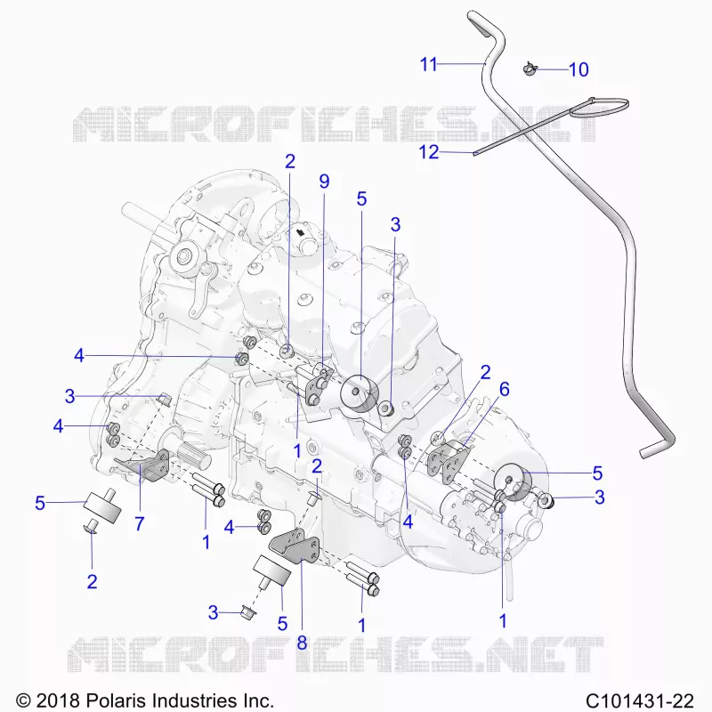 ENGINE, MOUNTING AND TRANSMISSION MOUNTING
