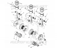 PISTON   CRANKSHAFT RXL 0966768 (4932033203C008)