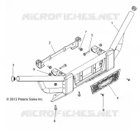 CHASSIS, FRONT BUMPER