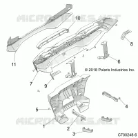 REAR BODYWORK BUMPER