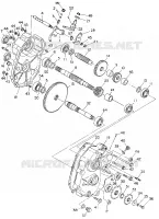 GEARCASE ASSEMBLY NORWEGIAN 350 4X4 (4922912291037A)