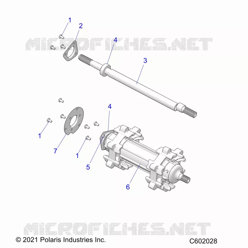 DRIVE TRAIN, JACKSHAFT AND DRIVE SHAFT
