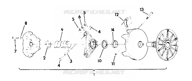 DRIVE CLUTCH INDY LITE (4919311931019B)