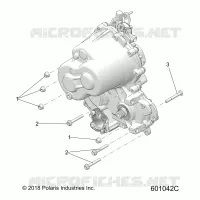 DRIVE TRAIN, GEARCASE MOUNTING