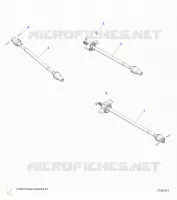 DRIVE TRAIN, FRONT, MID, REAR PROP SHAFT