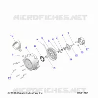ENGINE, RECOIL STARTER