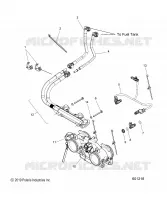 FUEL SYSTEM, RAIL, LINES AND THROTTLE BODY