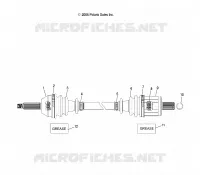 DRIVE SHAFT, FRONT