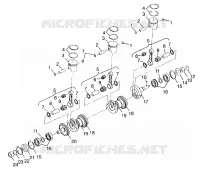 CRANKSHAFT   PISTON SL 900 B974091 AND SL 1050 B974090 (4940974097C004)