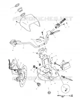HANDLEBAR   HEADLIGHT POD