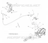 PARKING BRAKE BRAKE ASM.