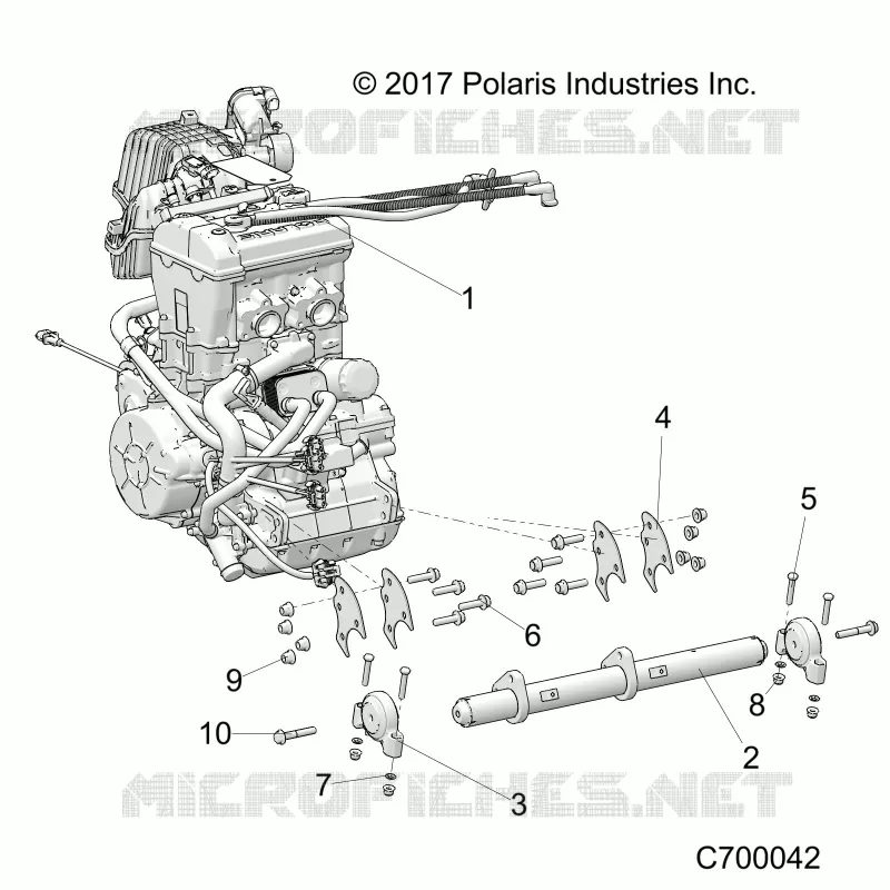 ENGINE, MOUNTING