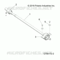 DRIVE TRAIN, REAR PROP SHAFT