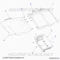 FLOOR PANELS, UNDERSEAT