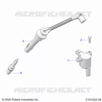 ELECTRICAL, IGNITION COIL, WIRE AND SPARK PLUG