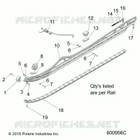 SUSPENSION, RAIL MOUNTING