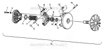 DRIVE CLUTCH MAGNUM 2X4 W967544 (4936033603B011)