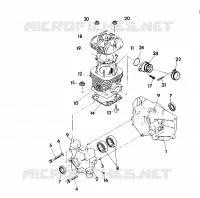 CRANKCASE AND CYLINDER STAR LITE (4921332133026A)