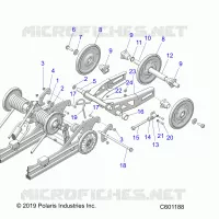 REAR SUSPENSION, ARTICULATING