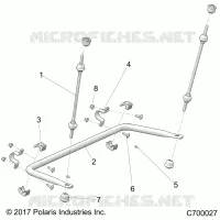 SUSPENSION, REAR STABILIZER BAR