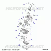 ENGINE, CRANKCASE AND CRANKSHAFT