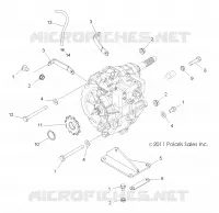 DRIVE TRAIN, MAIN GEARCASE MOUNTING