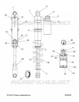 REAR TRACK SHOCK, W/RES.
