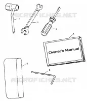 TOOL KIT    SL 700 B974071, INTL. SL 700 I974071, SL 700 DELUXE B974072 AND IN (4940874087C002)