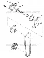 WATER PUMP 500 EFI 0973774 (4938423842C008)