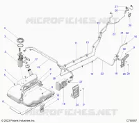 FUEL SYSTEM, EVAP FUEL TANK ASM.