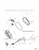 DRIVE TRAIN, CLUTCH COVER AND DUCTING