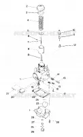 CARBURETOR TRAIL DEALER MUST VERIFY JETTING   CARBURETOR NUMBERS. (4916831683032A)