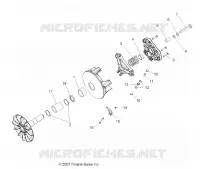 DRIVE TRAIN, PRIMARY CLUTCH