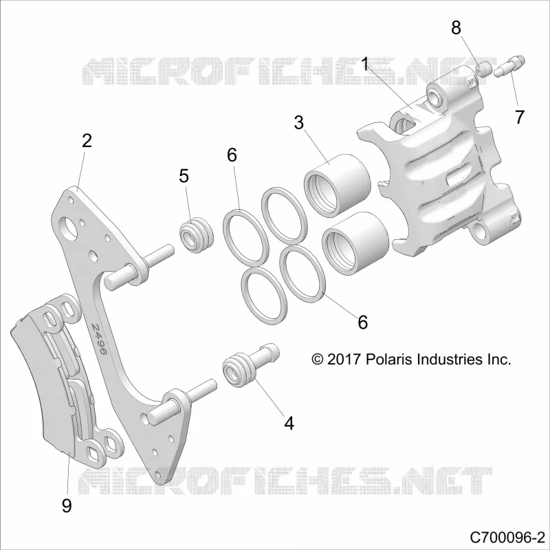FRONT BRAKE CALIPER