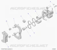 BRAKES, REAR CALIPER