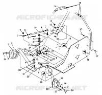 STEERING TRAIL RMK 0970961 (4938333833B004)