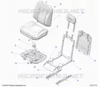 SEAT ASM., DRIVER