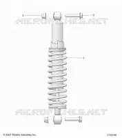 SUSPENSION, REAR SHOCK