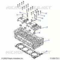 ENGINE, CYLINDER HEAD