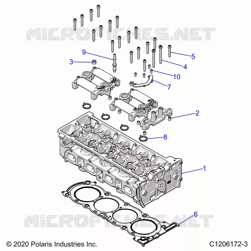 ENGINE, CYLINDER HEAD