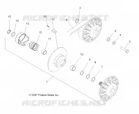 DRIVE TRAIN, SECONDARY CLUTCH