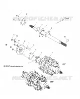 DRIVE TRAIN, JACKSHAFT AND DRIVE SHAFT
