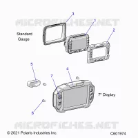 ELECTRICAL, MULTI FUNCTION GAUGE