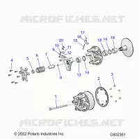 DRIVE TRAIN, CLUTCH, PRIMARY