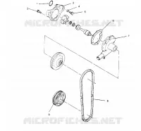 WATER PUMP 440 0952760, 440 SKS 0952560,  AND EUROPEAN 440 SKS E952560 (4929032903C009)