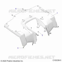 REAR BODYWORK CAB