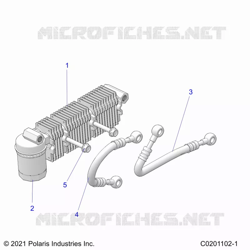OIL COOLER AND FILTER