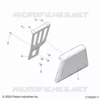 BODY, BOX BACKREST
