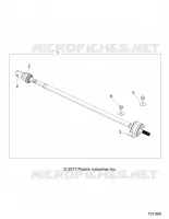 DRIVE TRAIN, REAR PROP SHAFT